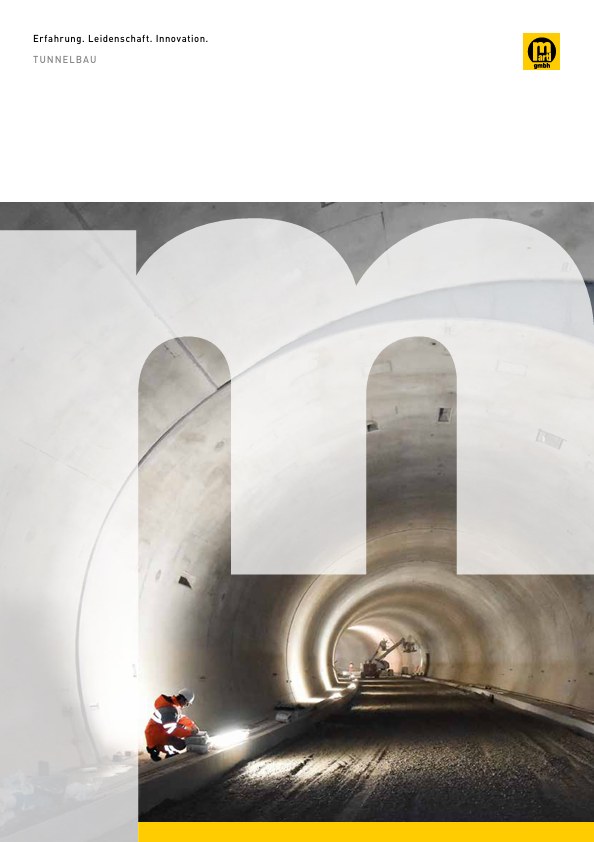 Vorschau der Marti Deutschland Tunnelbau Broschüre